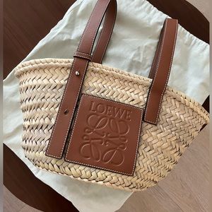 SOLD Loewe Woven Basket Bag